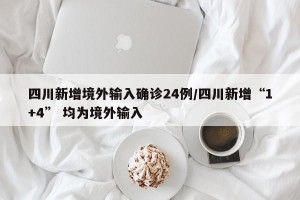 四川新增境外输入确诊24例/四川新增“1+4” 均为境外输入
